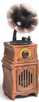 Radio, głośnik Bluetooth Retro