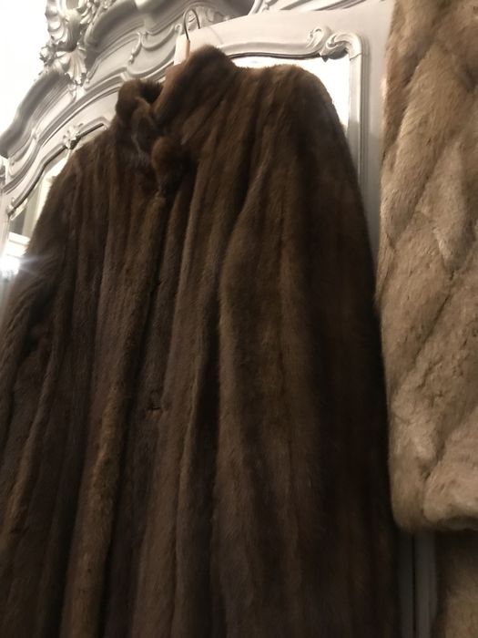 Futro z norek ,rozmiar duzy