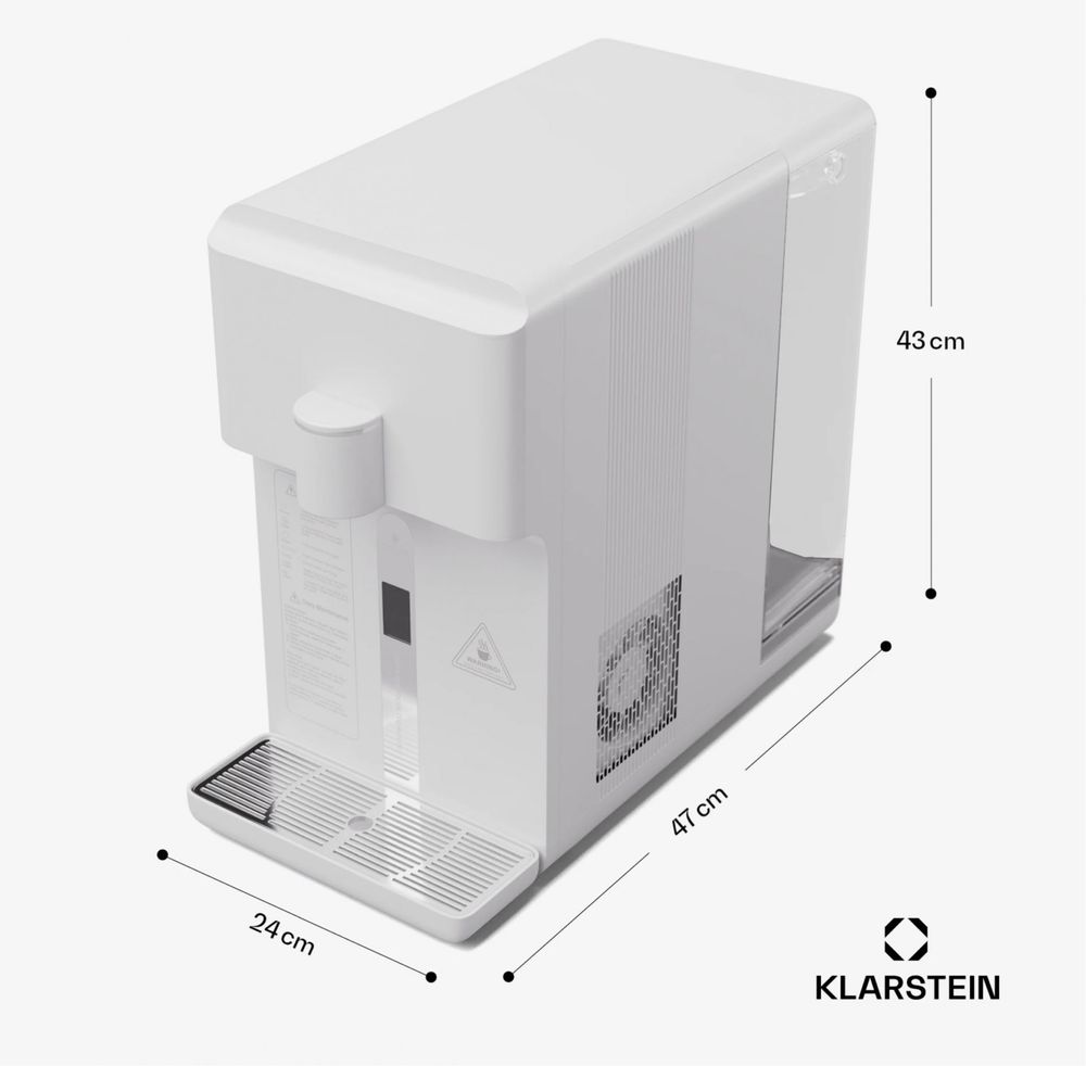 Фільтр, Очищувач води AquaFina 6л Klarstein. 5 рівнів фільтрації