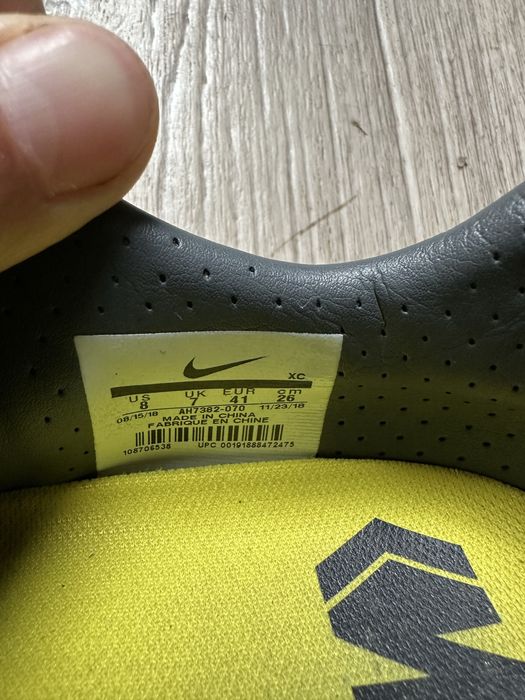 Бутси Копочки Nike mercurial Vapor 12 Pro 41