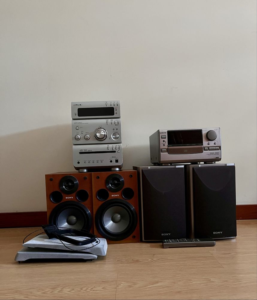 2x aparelhagens Sony - Para peças