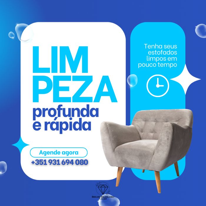 Limpeza de sofa cadeiras colchoes