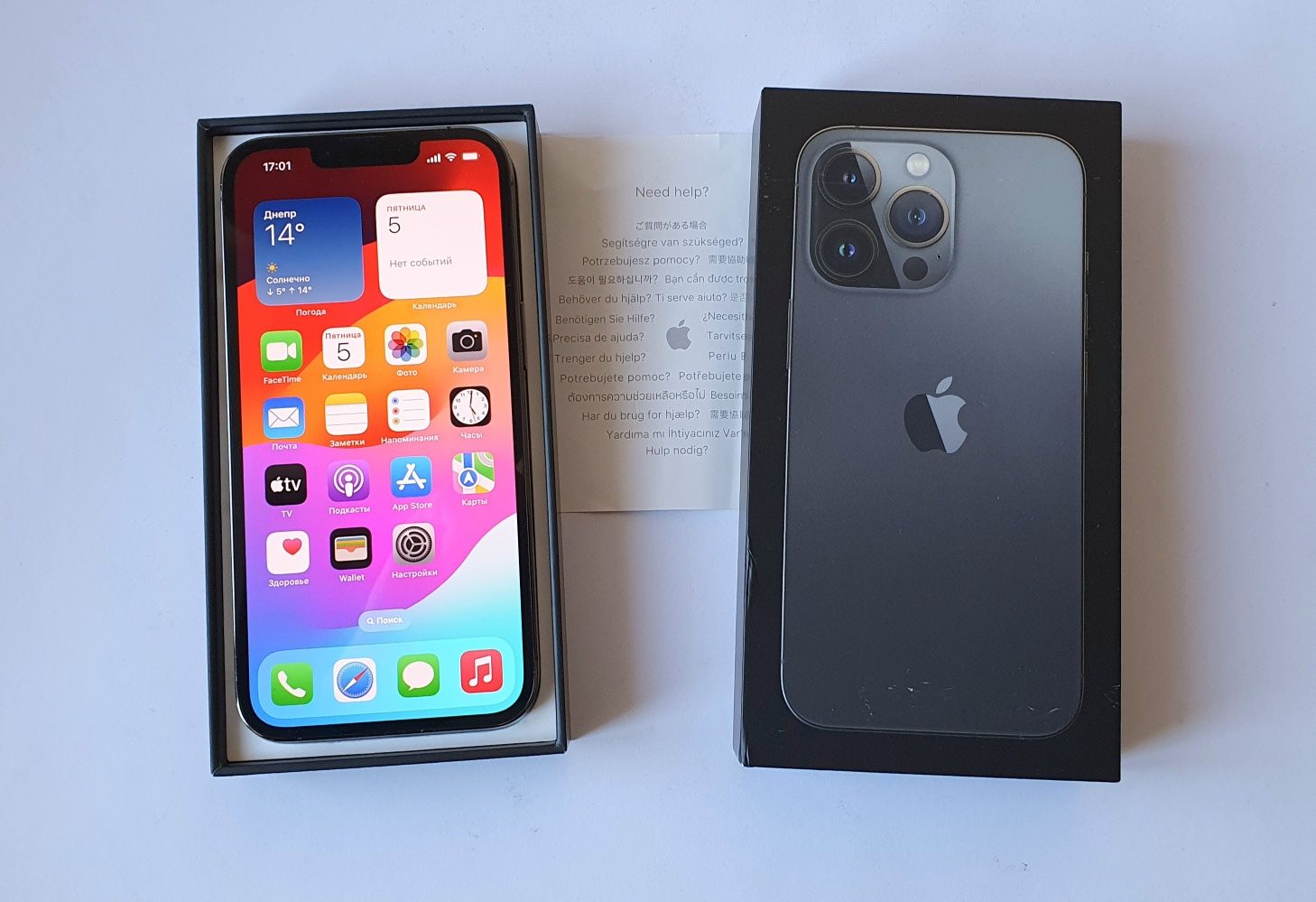 iPhone 13 pro 128GB Graphite 91% цілий робочий !