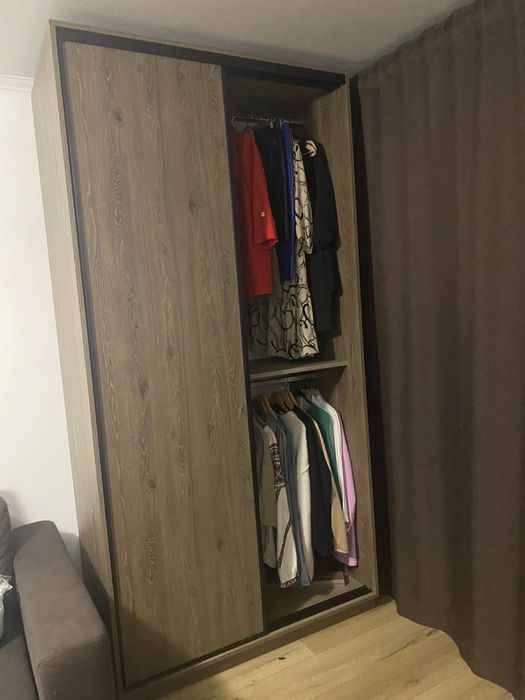 Шафа купе шафа одягова для одягу розсувна система розсувні двері