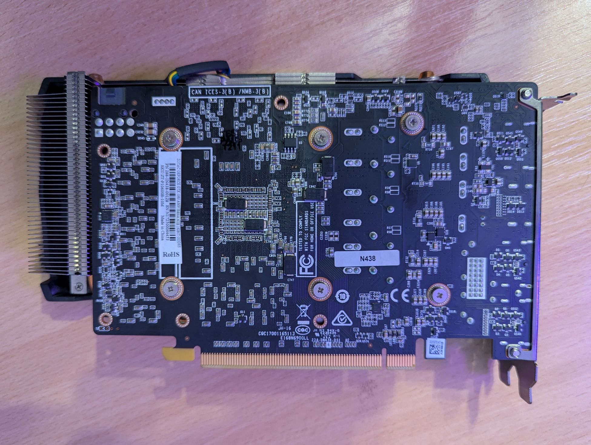 Zotac GeForce GTX 1060 AMP! Edition 6GB GDDR5