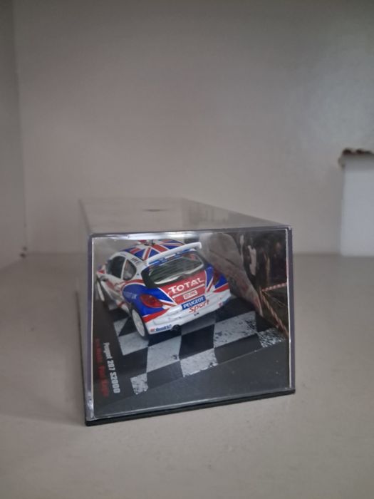 Kris Meeke/Paul Nagle peugeot 207 s 2000 rally ypres 2009 1:43