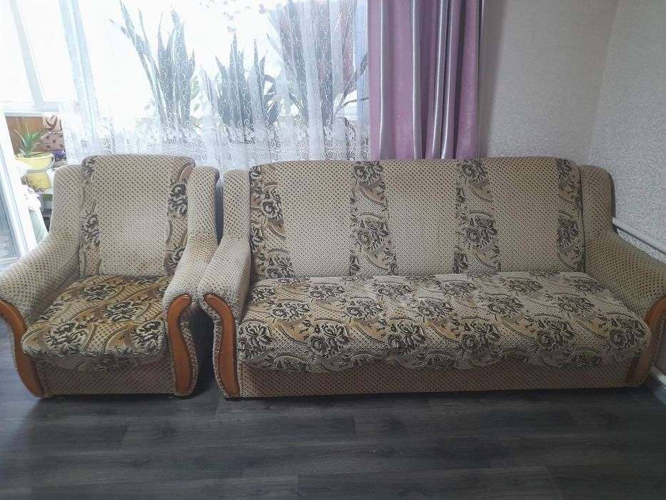 Диван та крісло.