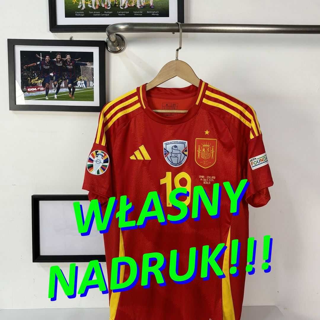 Koszulka Piłkarska Hiszpania Euro 2024 Finał,  S, M, L, XL, XXL
