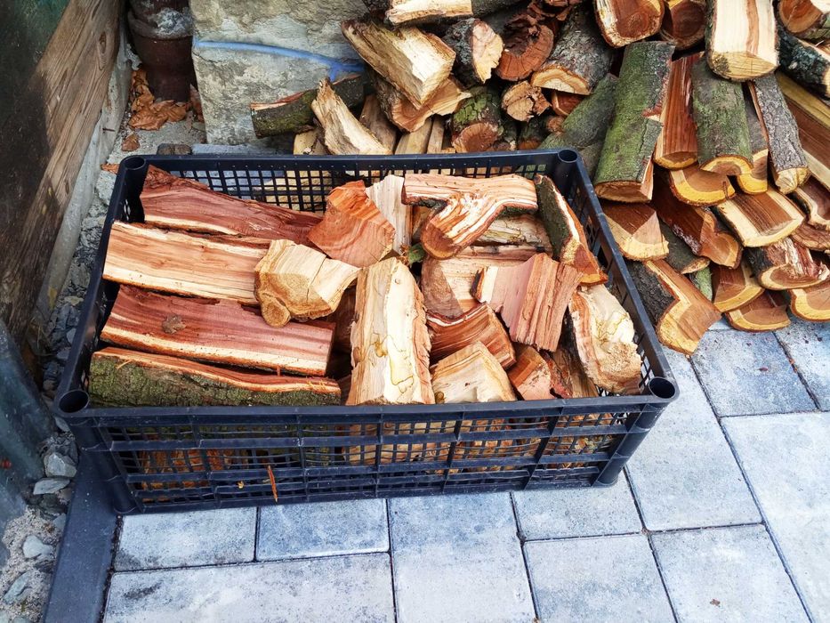 SUCHE Owocowe drzewo do wedzenia śliwa drewno jabłoń wędzarnia grill