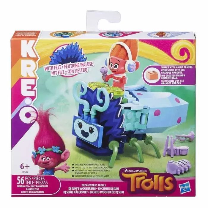 Trolle, klocki Konsola DJ Suki, B9528. Hasbro. Nowy Produkt