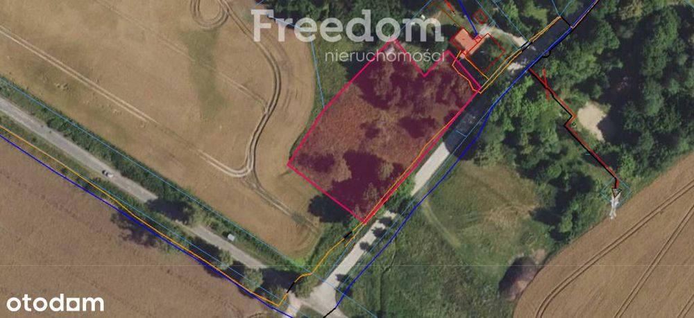Przestronna działka 3 735 m² na Warmii i Mazurach