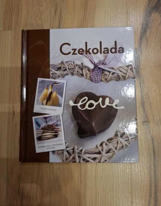 książka kucharska czekolada Hans den Engelsen twarda oprawa