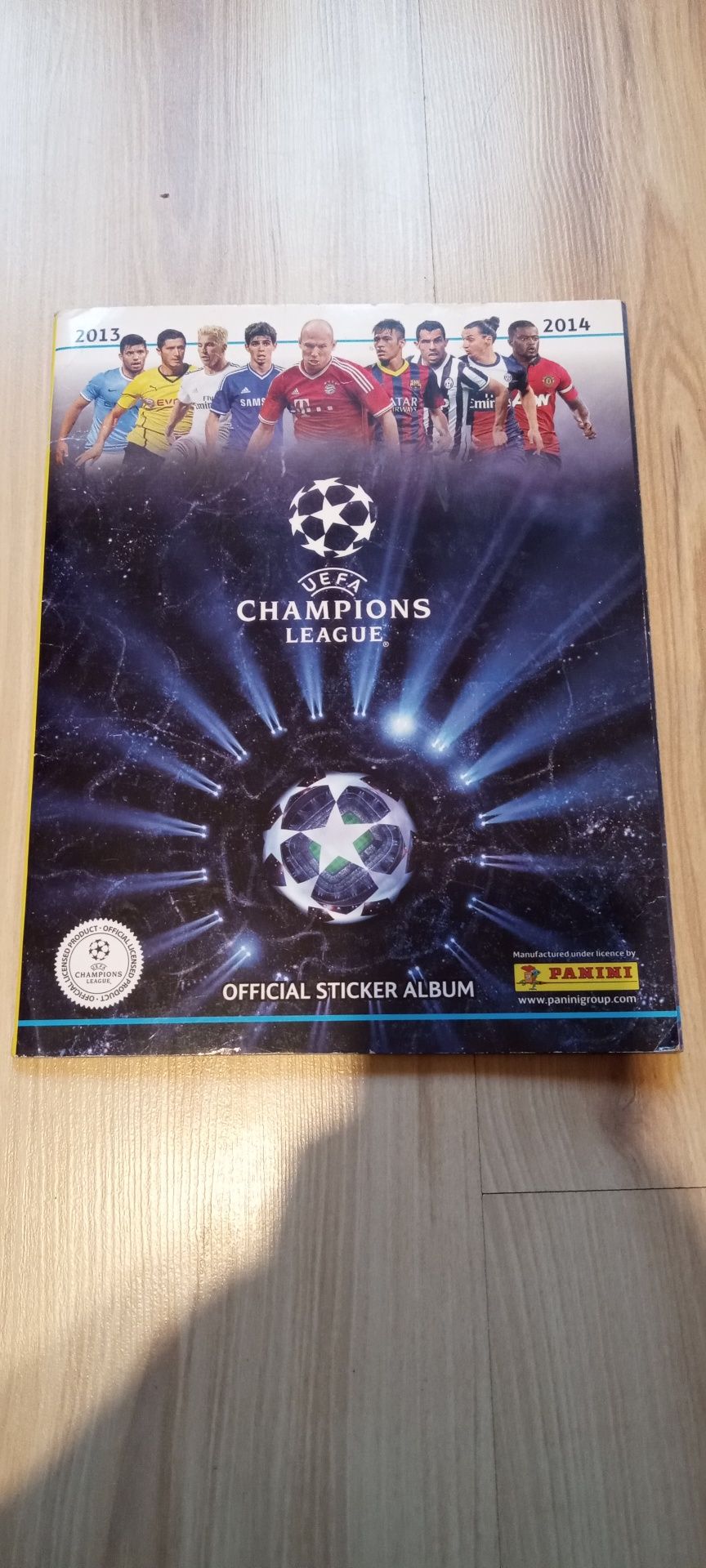 Album na naklejki Uefa Champions league 2013/14