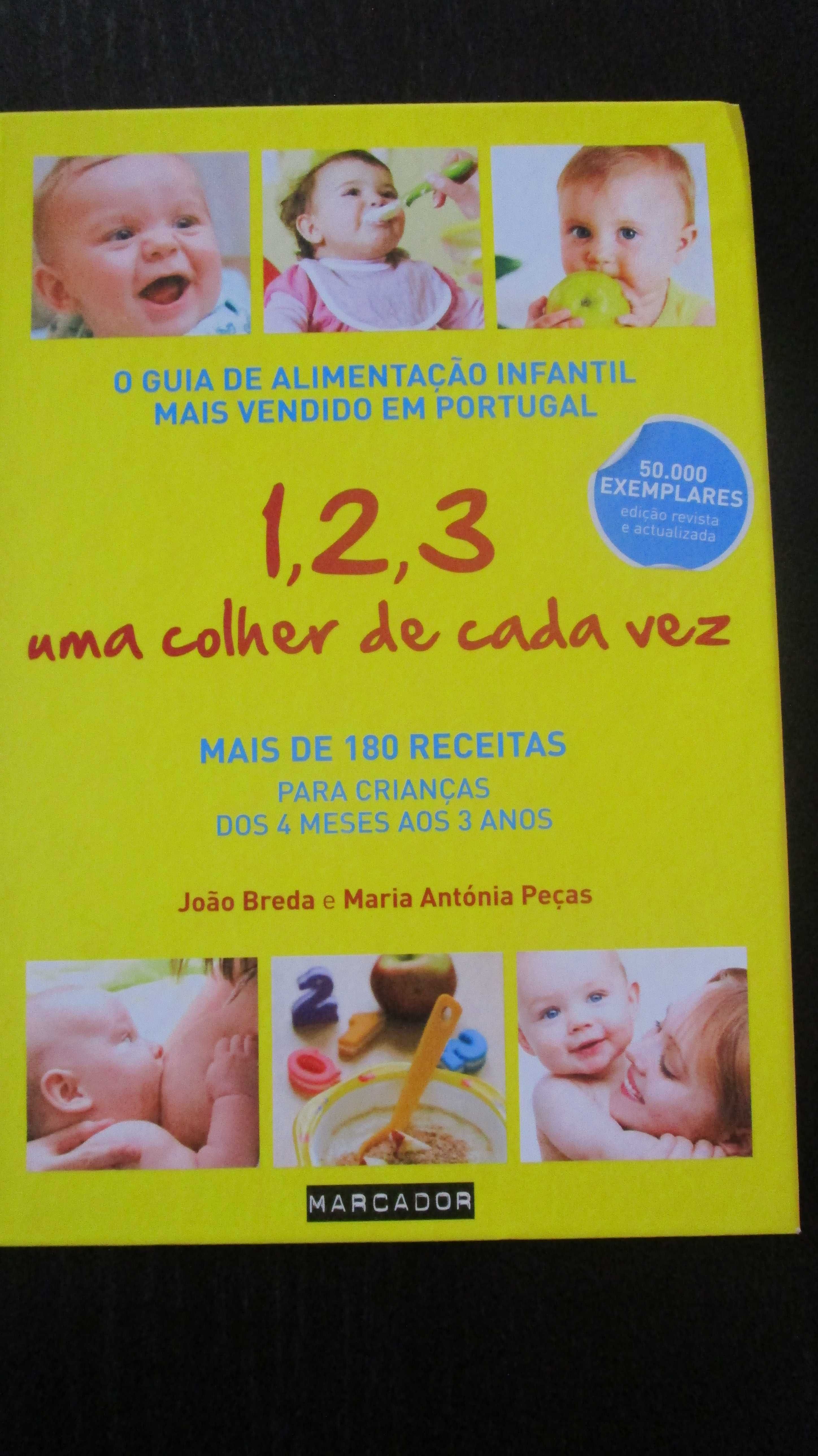 Guia Alimentação Infantil (4m-3 anos) - 1, 2, 3 Uma Colher de Cada Vez