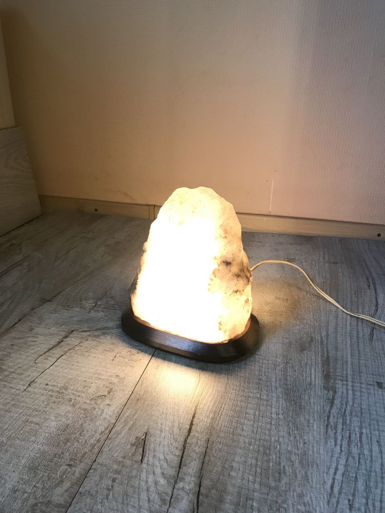 Соляна лампа Світильник Скала Дуб Сіль 3 кг 18 см