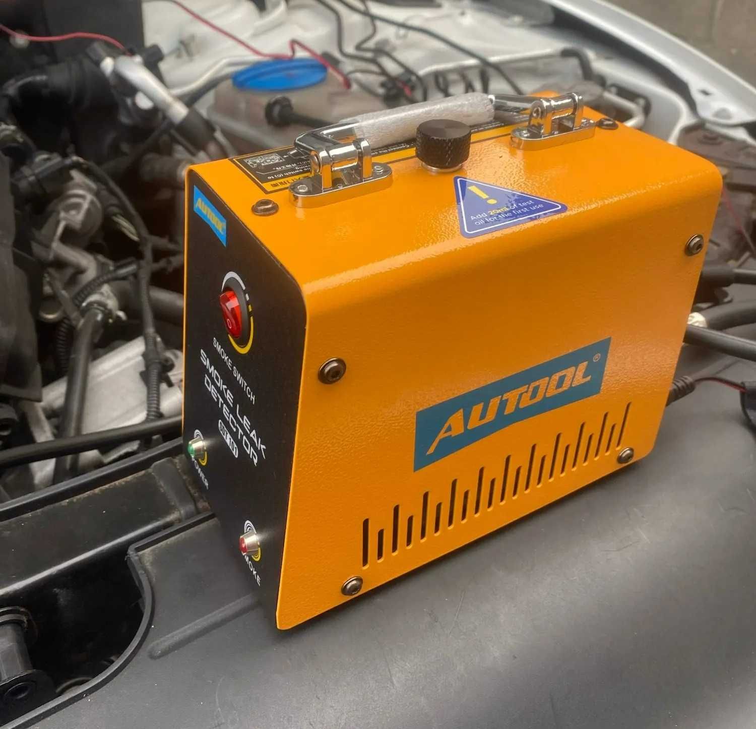 Дымогенератор для диагностики утечек AUTOOL SDT101 12V, прибор поиска