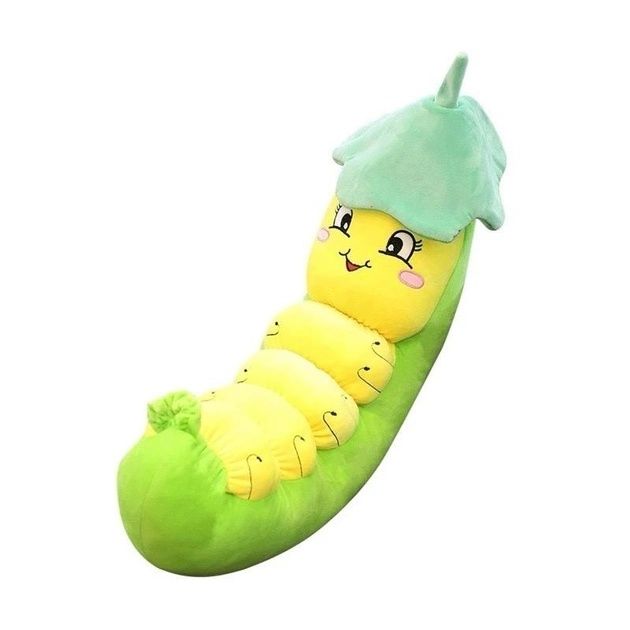 М'яка іграшка гусеничка-подушка