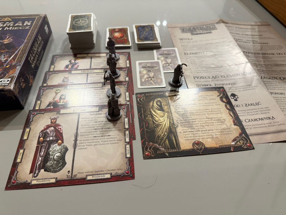 Talisman Żniwiarz Magia i miecz dodatek galakta Warszawa