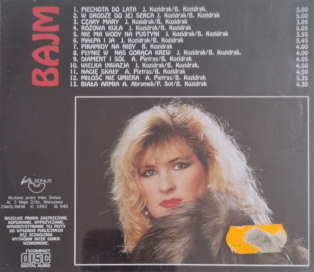 CD Bajm 1992 rok