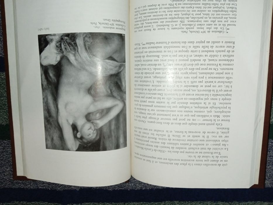 Антикварна книга "Ренуар". Париж 1912 рік.