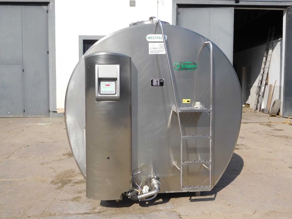 SCHŁADZALNIK CHŁODNIA zbiornik do mleka WESTFALIA 14 000 L - 2008 rok