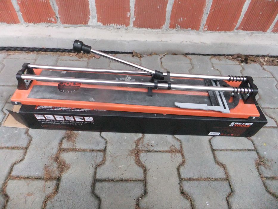 Maszynka do glazury z wycinakiem 600 mm FASTER TOOLS jak nowe