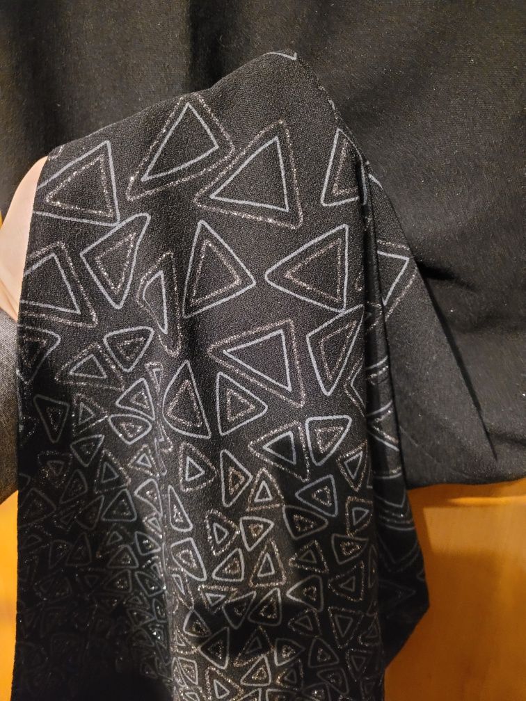 Długa sukienka sylwester  studniówka półmetek r. XL