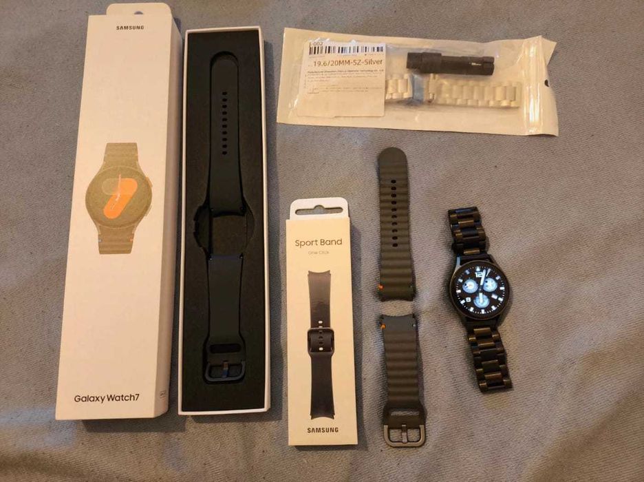 Galaxy Watch7 LTE 40mm + Pulseiras