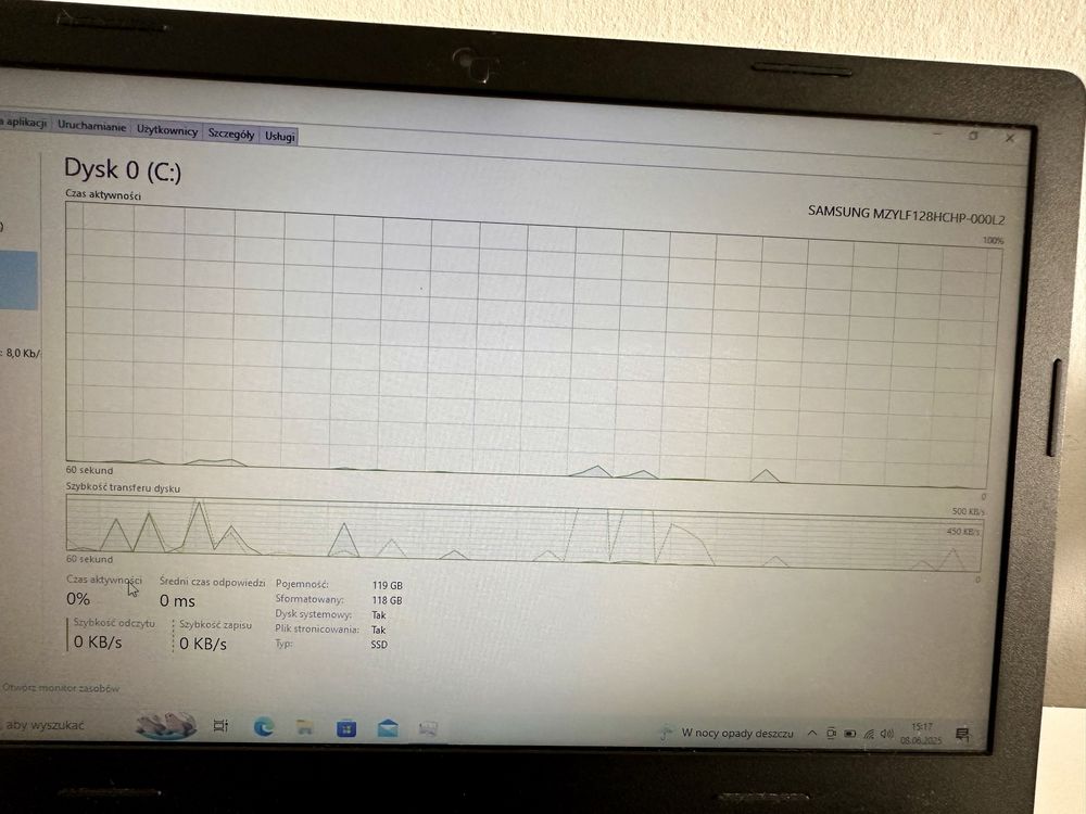Laptop Lenovo B50-10 – 15,6’ czarny matowy