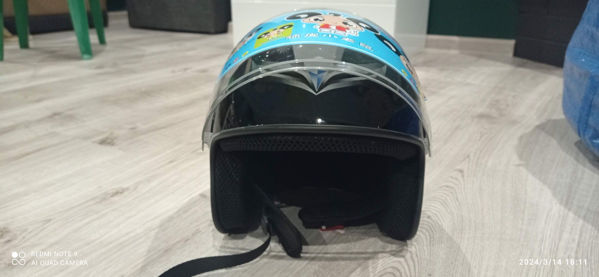 Kask dziecięcy 55-60cm nowy