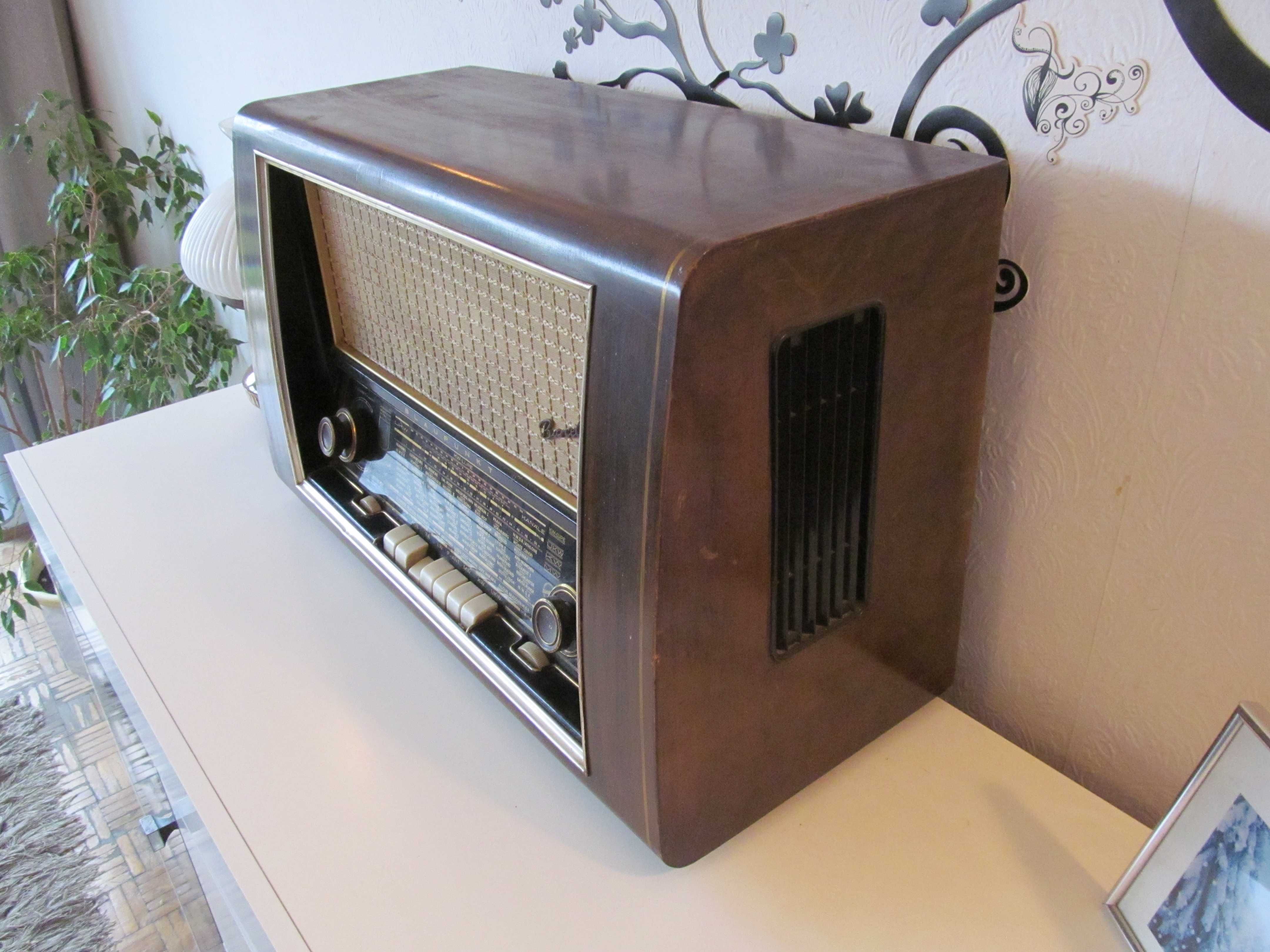 Stare radio lampowe Blaupunkt Barcelona 3D- sprawne, grające, 1955r.