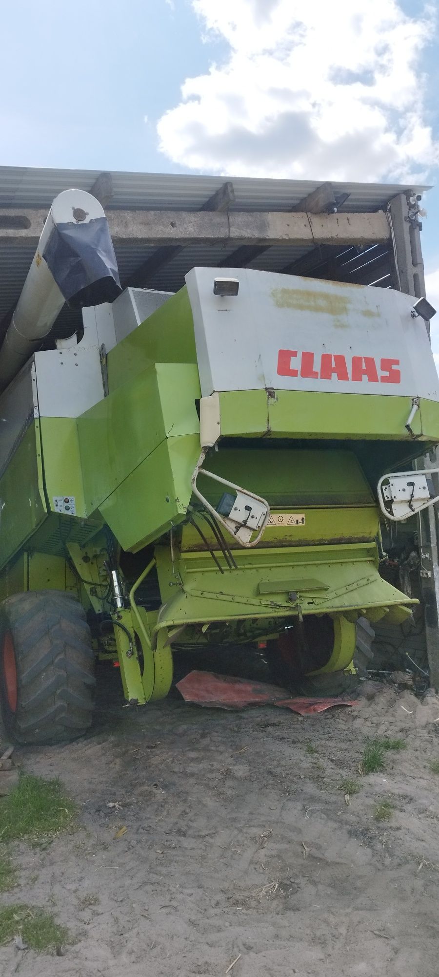 Claas lexion 460 Stół do rzepaku przystawka kukurydzy