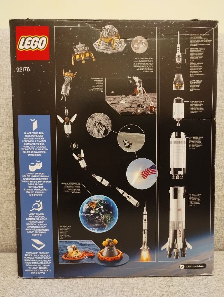 LEGO Ideas 21309 Rakieta NASA Saturn V