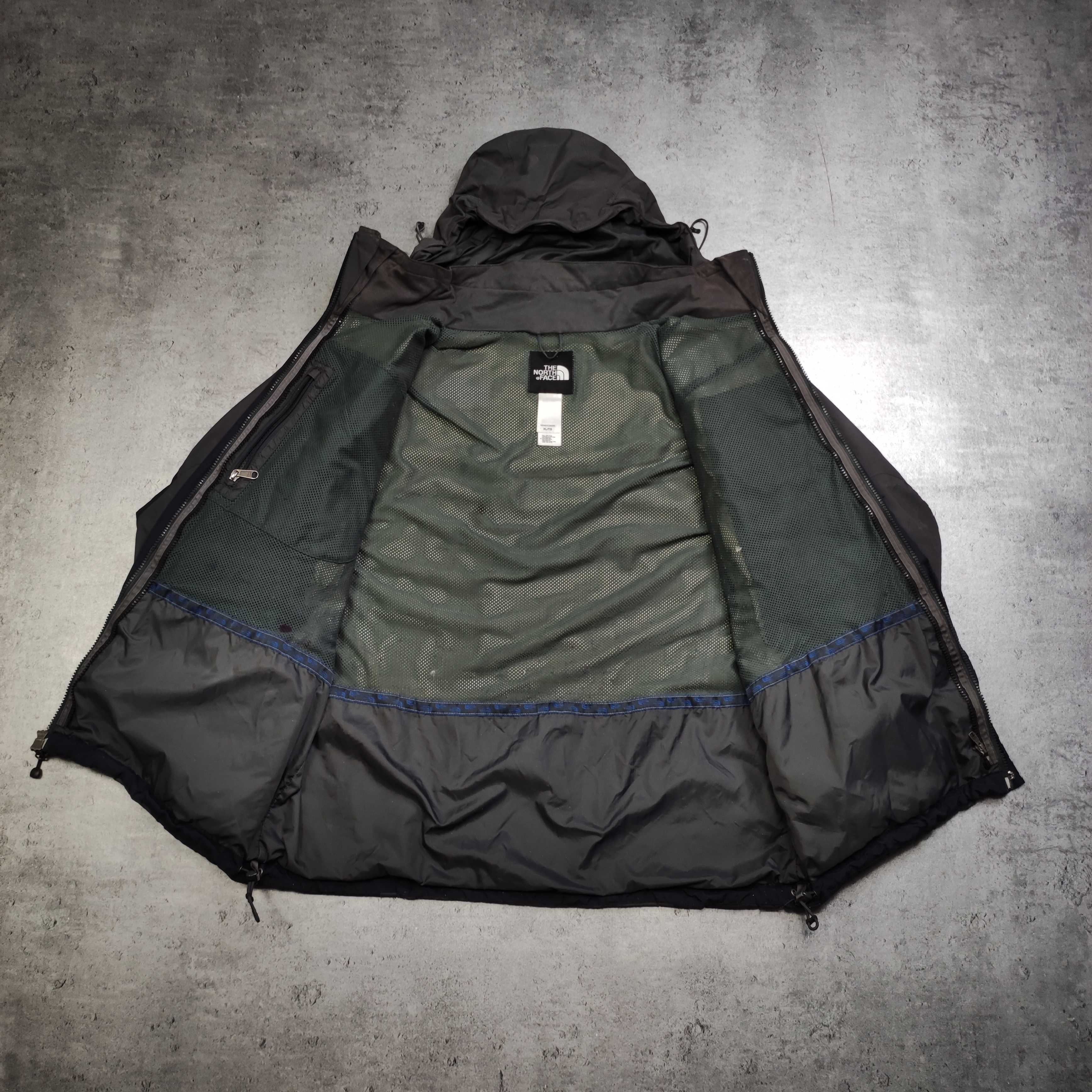 MĘSKA Kurtka Przejściowa Suwak Kaptur TNF The North Face Gore-Tex Logo