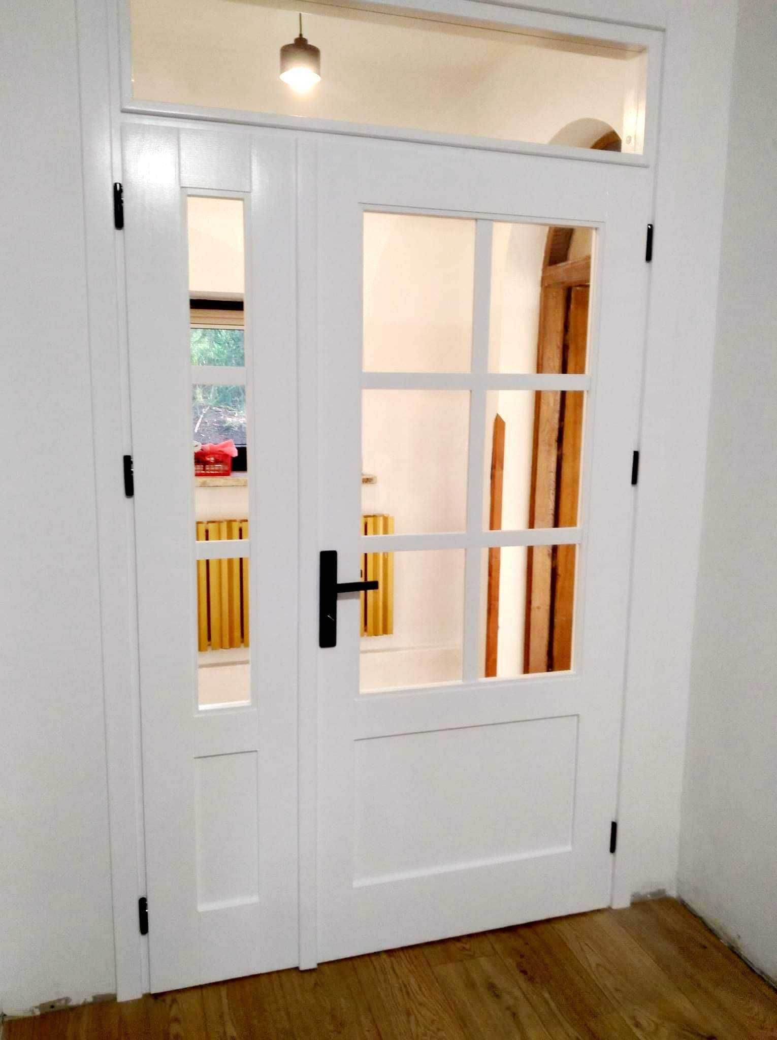 Drzwi wewnętrzne z litego drewna  na wymiar