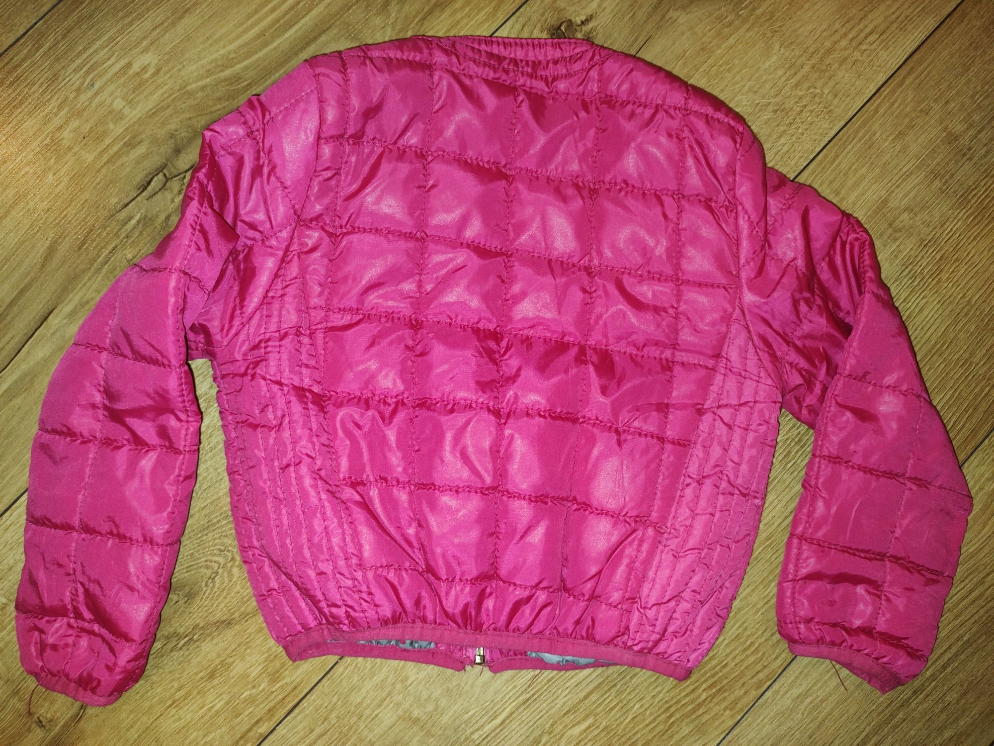 Różowa kurteczka cienka rozmiar 92/98