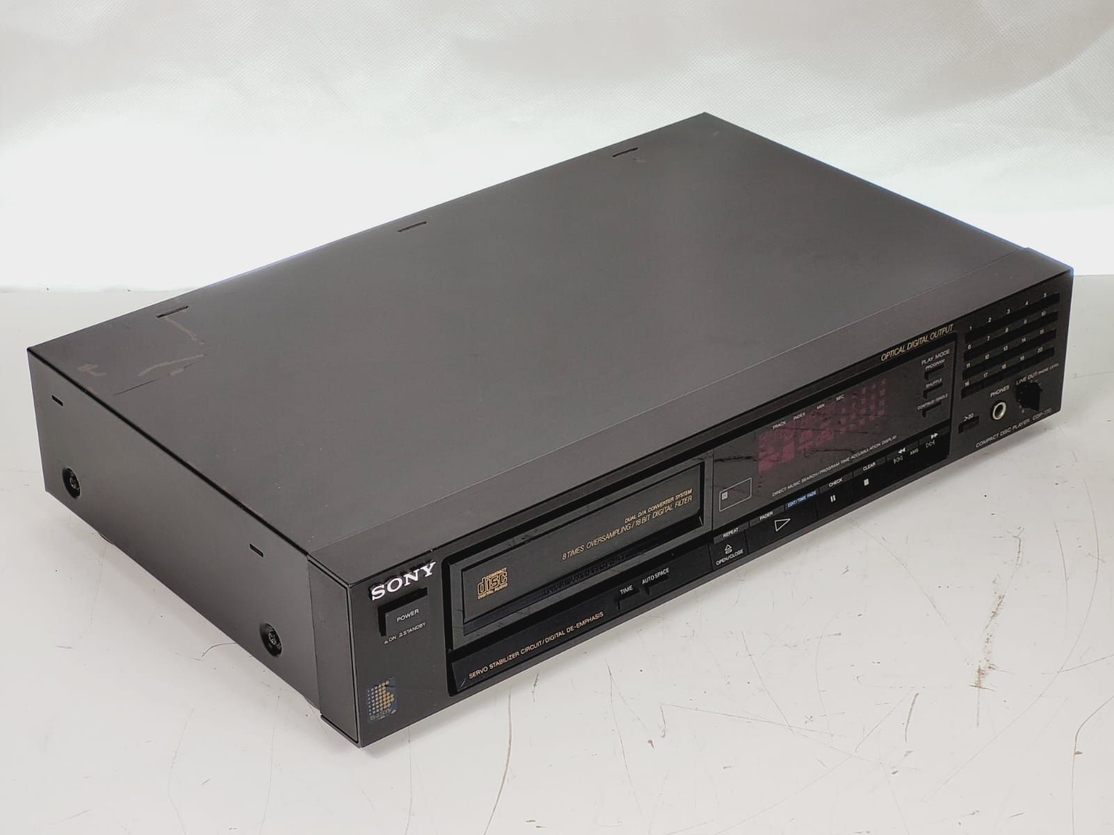 Sony CDP 770 Odtwarzacz płyt CD Wysoki model