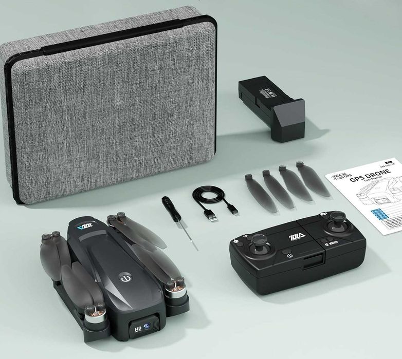 Dron Toladrone TL16 GPS, z Kamerą 4K, Auto Powrót, 5G WiFi + TORBA!