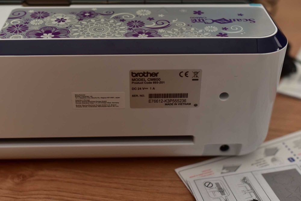 Brother ScanNCut CM600 Maszyna do cięcia ze skanerem ploter tnący