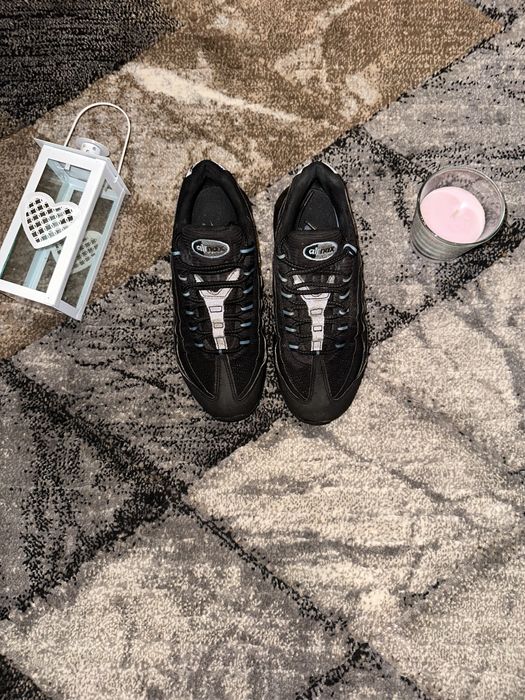 Buty nike air max 95 kolor czarno niebieski