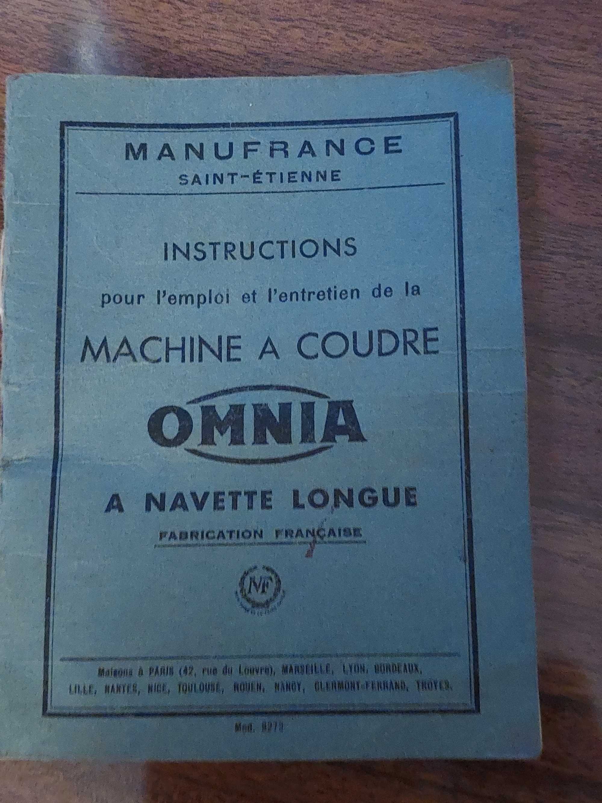 Maquina Costura Antiga Francesa