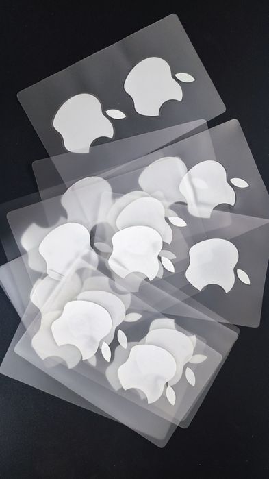 Наліпки Apple оригінальні подвійні наклейки