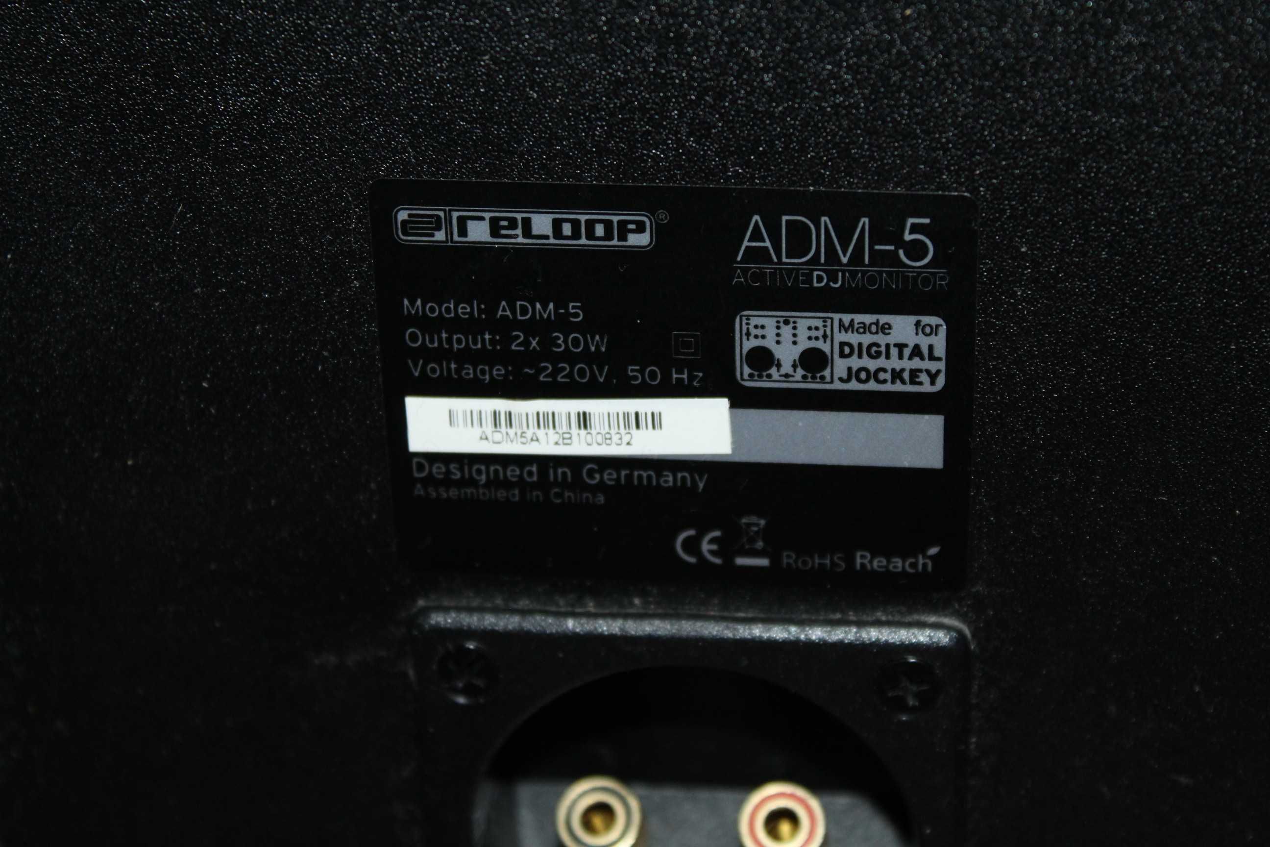 RELOOP AMD-5 Kolumny głośniki aktywne 2 way bass reflex Wysyłka