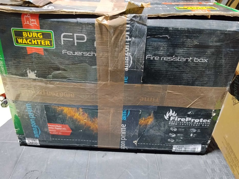 Kasetka na klucze, na pieniądze Burg Wächter DIN A4, 10,5 kg, JAK NOWA