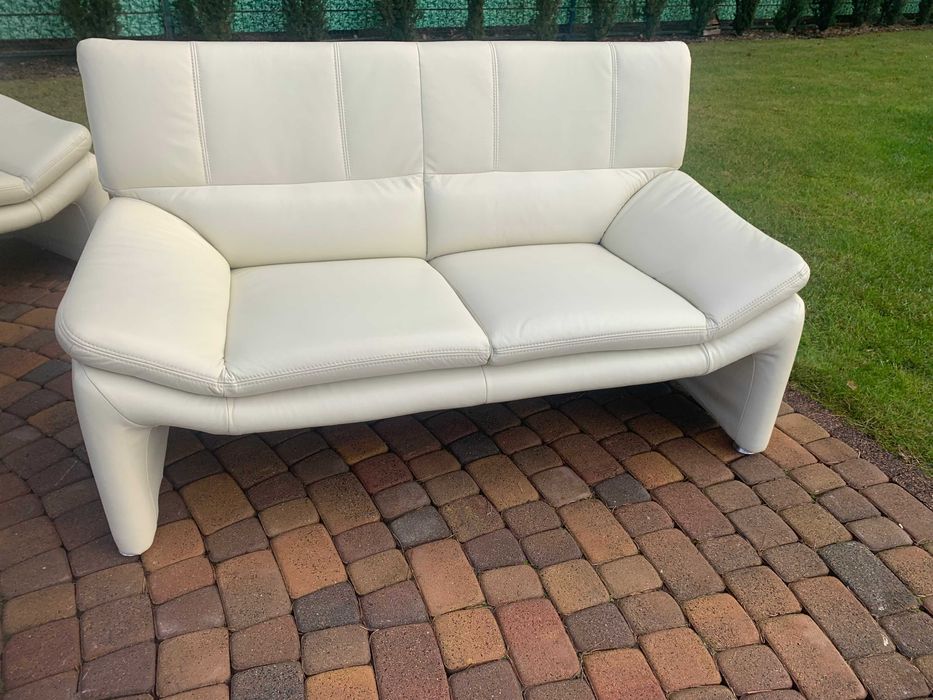 Laauser niemiecki komplet wypoczynkowy skóra naturalna