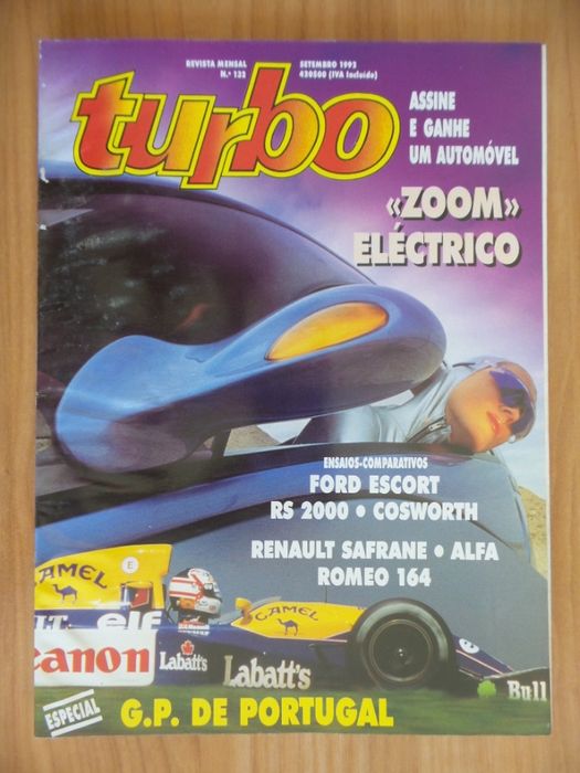 Revista Turbo N.º 132 de Setembro/92