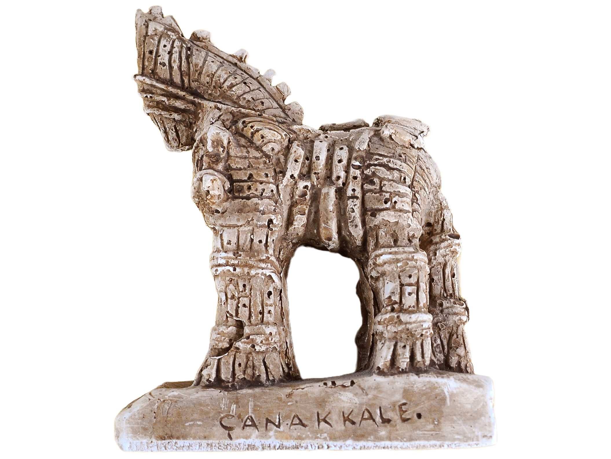 Koń Trojański pamiątka Turcja Canakkale 19,5x15
