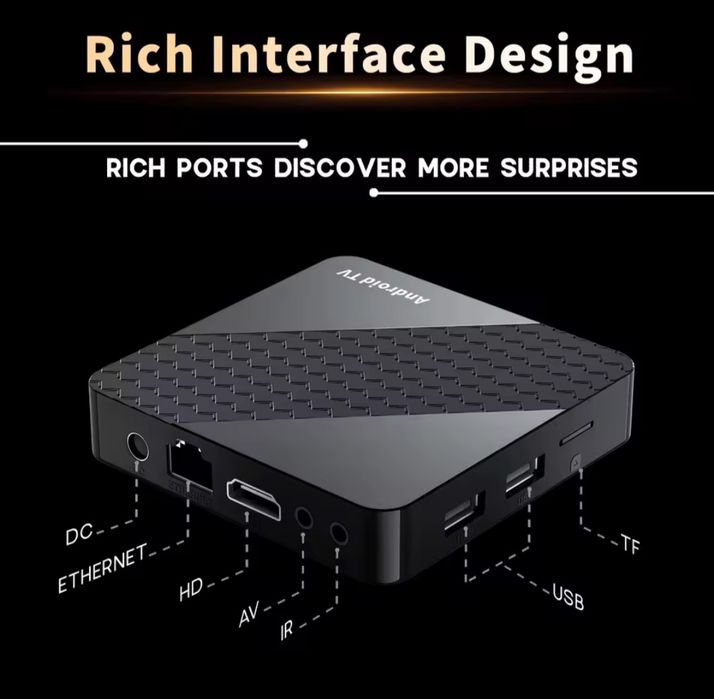 Смарт приставка, тв бокс X10 ATV 8K 4/64