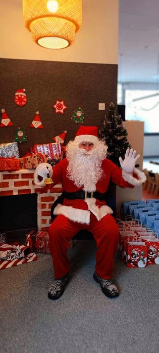 Wizyta Świętego Mikołaja, Święty Mikołaj