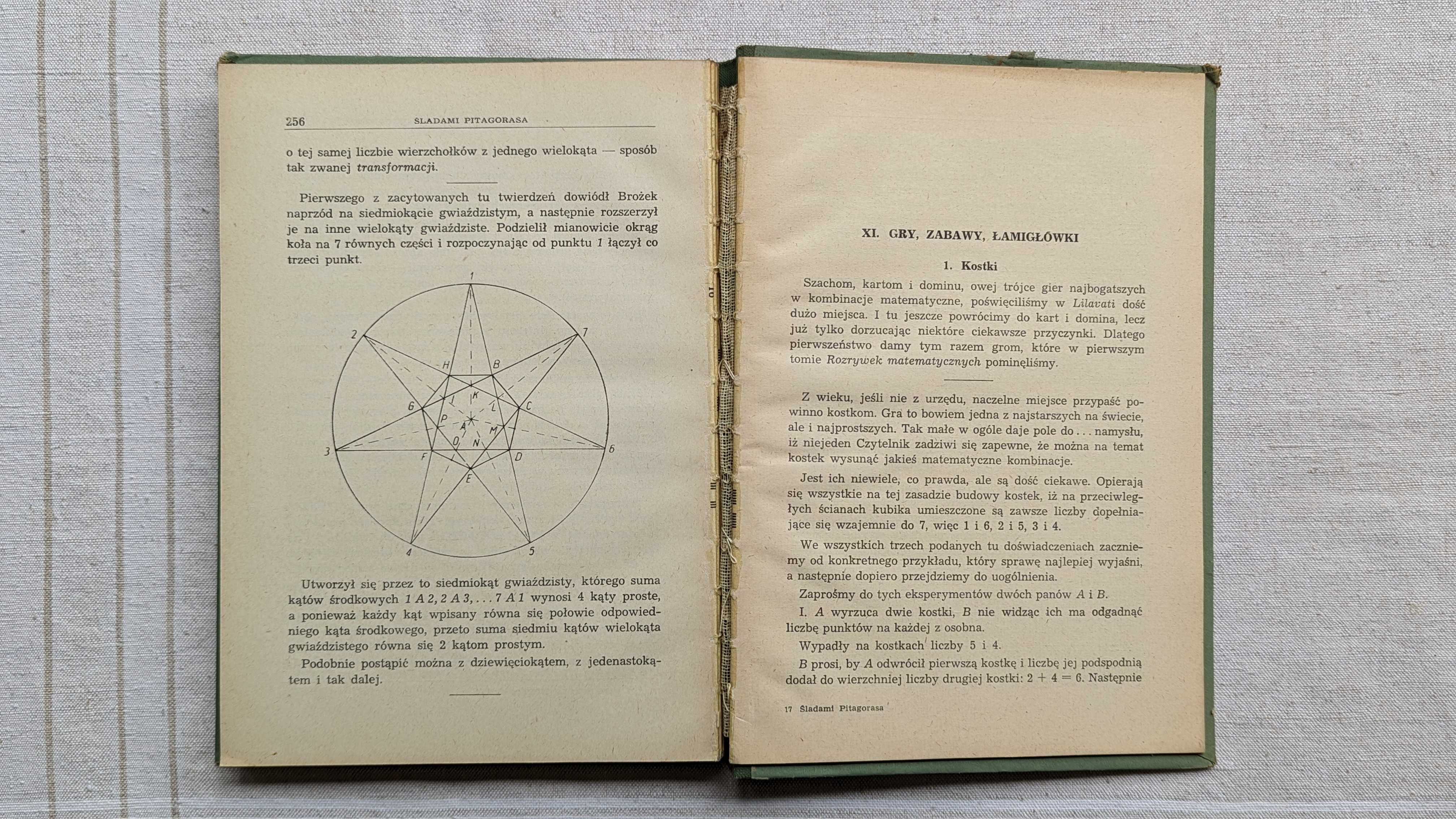 Śladami Pitagorasa - Rozrywki Matematyczne, Szczepan Jeleński